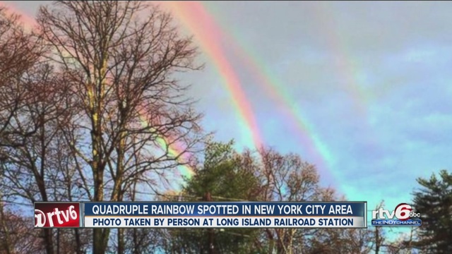 How Many Rainbows Do You See Theindychannel Com Indianapolis In How Many Rainbows Do You See