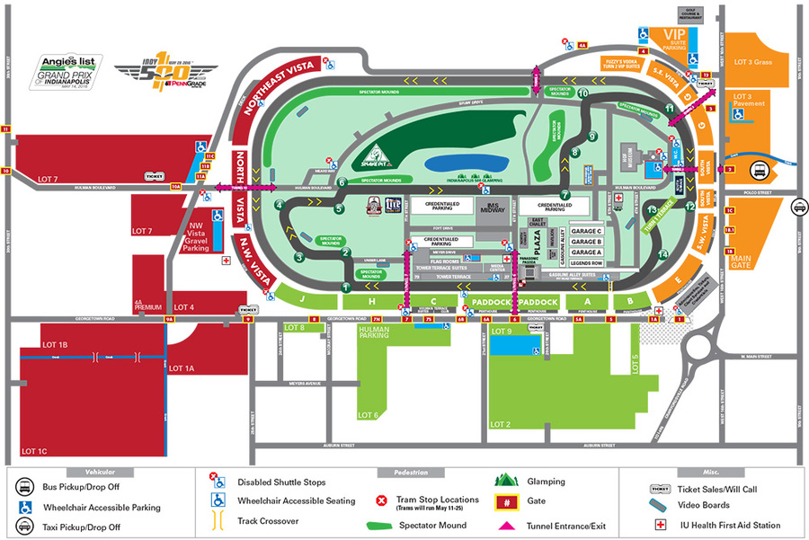 parking where to and not to park for the indianapolis 500 indianapolis motor speedway seating chart