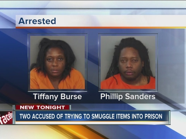 Police: Two people arrested for trying to toss contraband ...