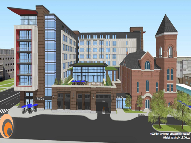 Developers Propose New Hotels Near Downtown Indy C To Preserve Developers Propose New Hotels Near Downtown Indy C To Preserve Bethel Ame Church Building