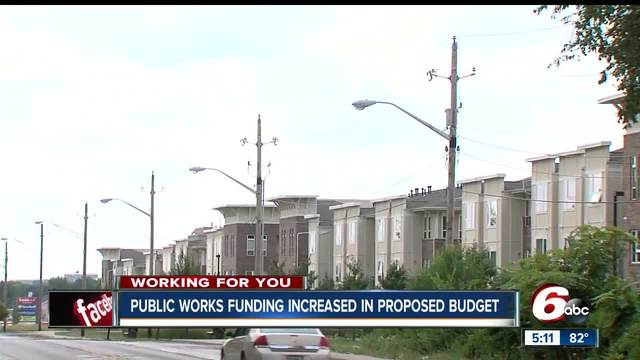 hogsett introduces 2018 budget to indy city county council department of public works indianapolis indiana