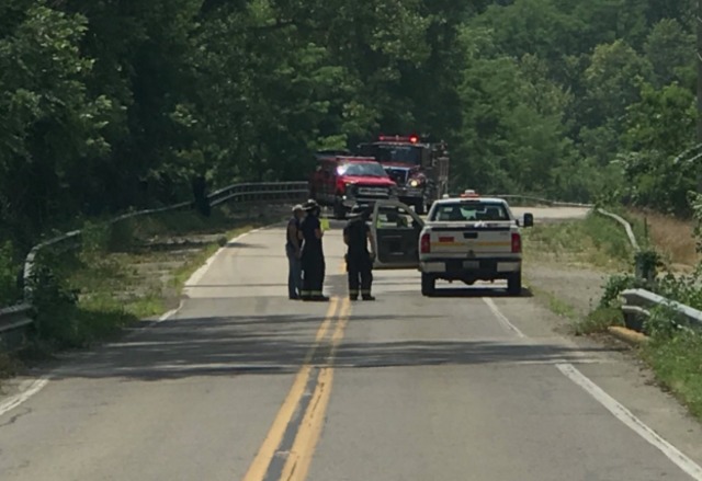 Gas leak, sink hole causes evacuations in Madison County