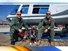 Adoptable ICAS dog Tango flys with IMPD