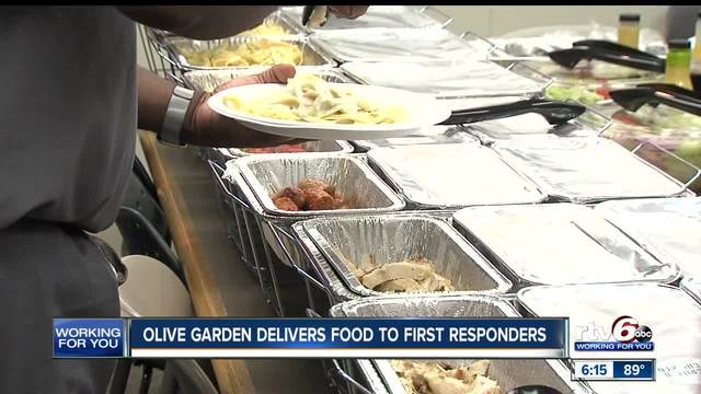 local nurses doctors and firefighters get treated to olive garden on labor day theindychannelcom indianapolis in - Olive Garden Indianapolis local nurses doctors and firefighters get treated to olive garden on labor day theindychannelcom indianapolis in - Olive Garden Indianapolis