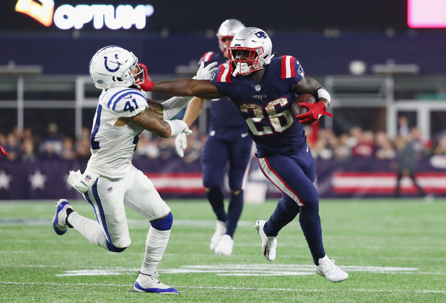 Beat-up Colts fall to the Patriots 38-24